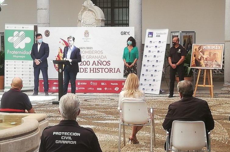 Intervención del alcalde, Francisco Cuenca, durante la inauguración de la muestra