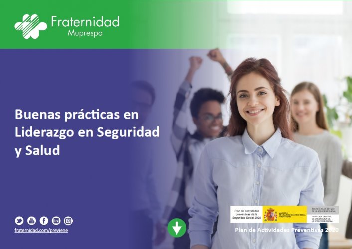 Portada de la Guía de Buenas Prácticas en Liderazgo en Seguridad y Salud
