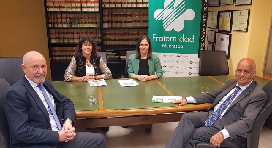 Reunión del Presidente del COGSE y directivos de Fraternidad-Muprespa